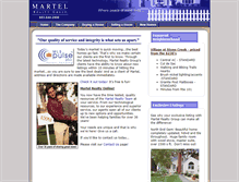 Tablet Screenshot of martelrealty.com